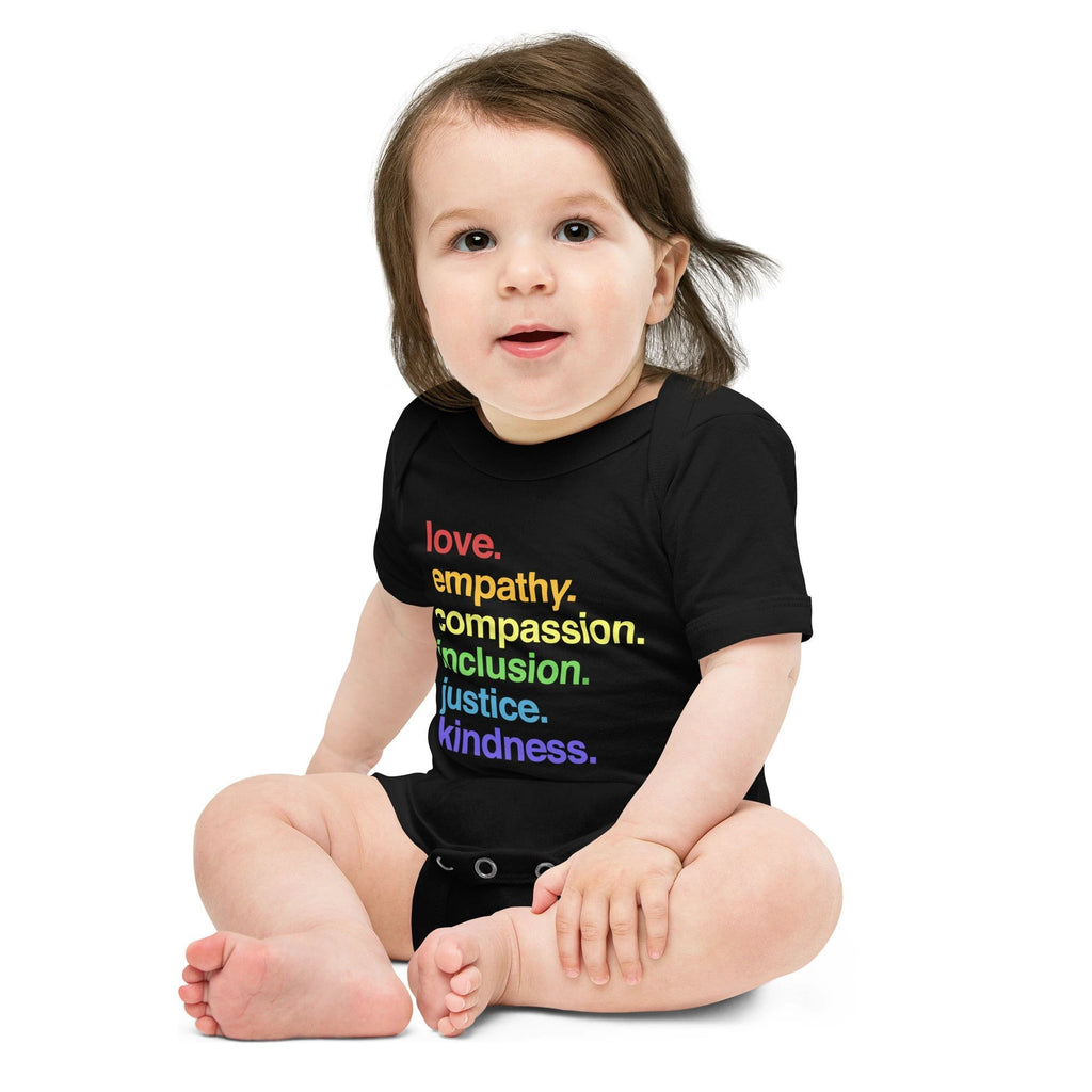 'Kindness Is' Pride Onesie by Kind Cotton