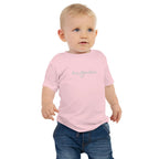 Mignon embroidered Baby Jersey Short Sleeve Tee by La Vie Bien