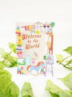 Baby Toys Lasercut Card by Ash & Rose