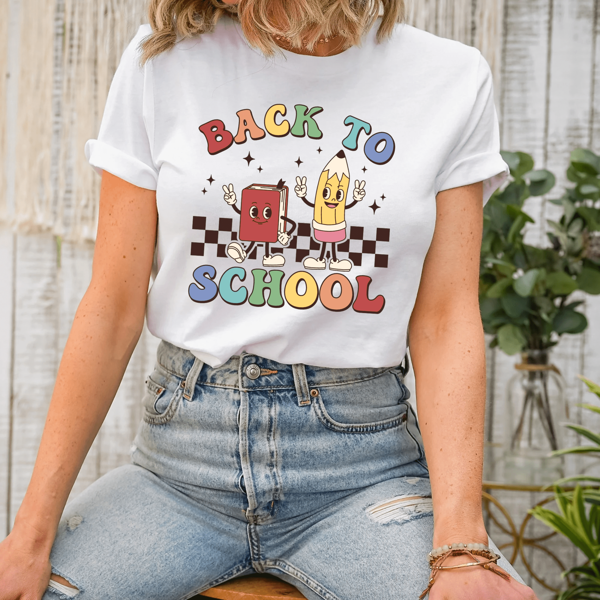 Back to School! Adult tee, gift for teachers and educators by Benny and Ray Apparel