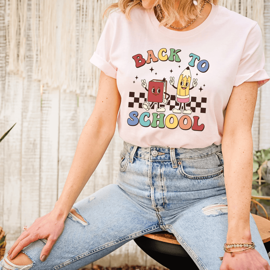 Back to School! Adult tee, gift for teachers and educators by Benny and Ray Apparel