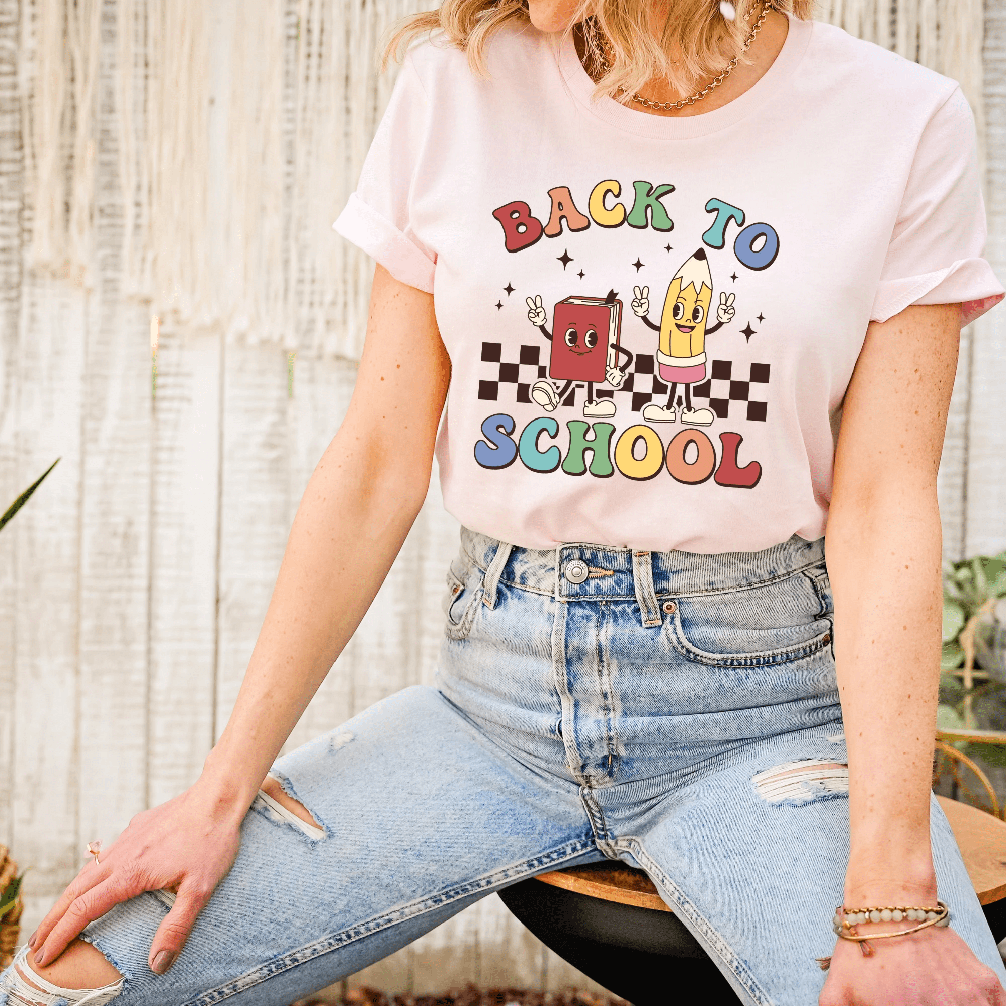 Back to School! Adult tee, gift for teachers and educators by Benny and Ray Apparel