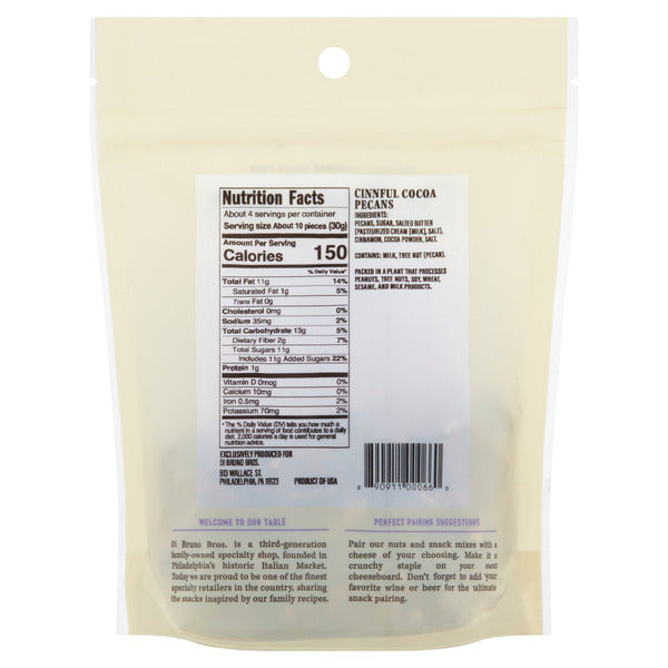 Cinnful Cocoa Pecans