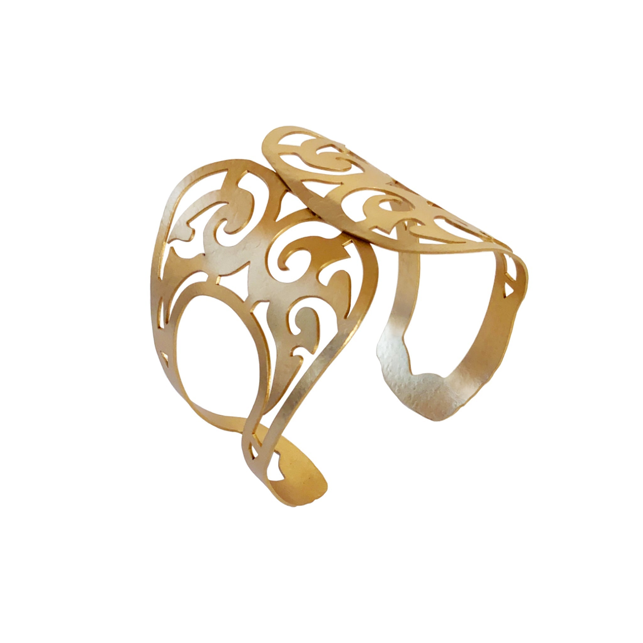 Bactrian Ornament Cuff JEWELRY La Vie Bien Bactrian Ornament Cuff
