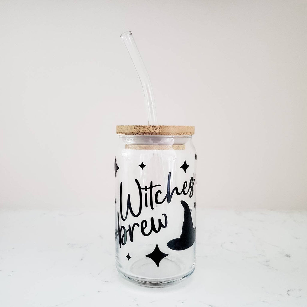 Bad Witch Iced Coffee Cup Drinkware La Vie Bien Bad Witch Iced Coffee Cup