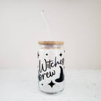 Bad Witch Iced Coffee Cup Drinkware La Vie Bien Bad Witch Iced Coffee Cup