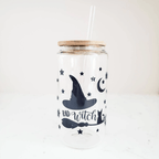 Bad Witch Iced Coffee Cup Drinkware La Vie Bien Bad Witch Iced Coffee Cup