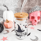 Bad Witch Iced Coffee Cup Drinkware La Vie Bien Bad Witch Iced Coffee Cup