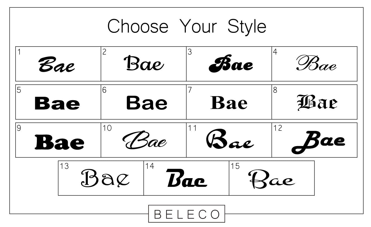 Bae Engraved Cuff Bracelet