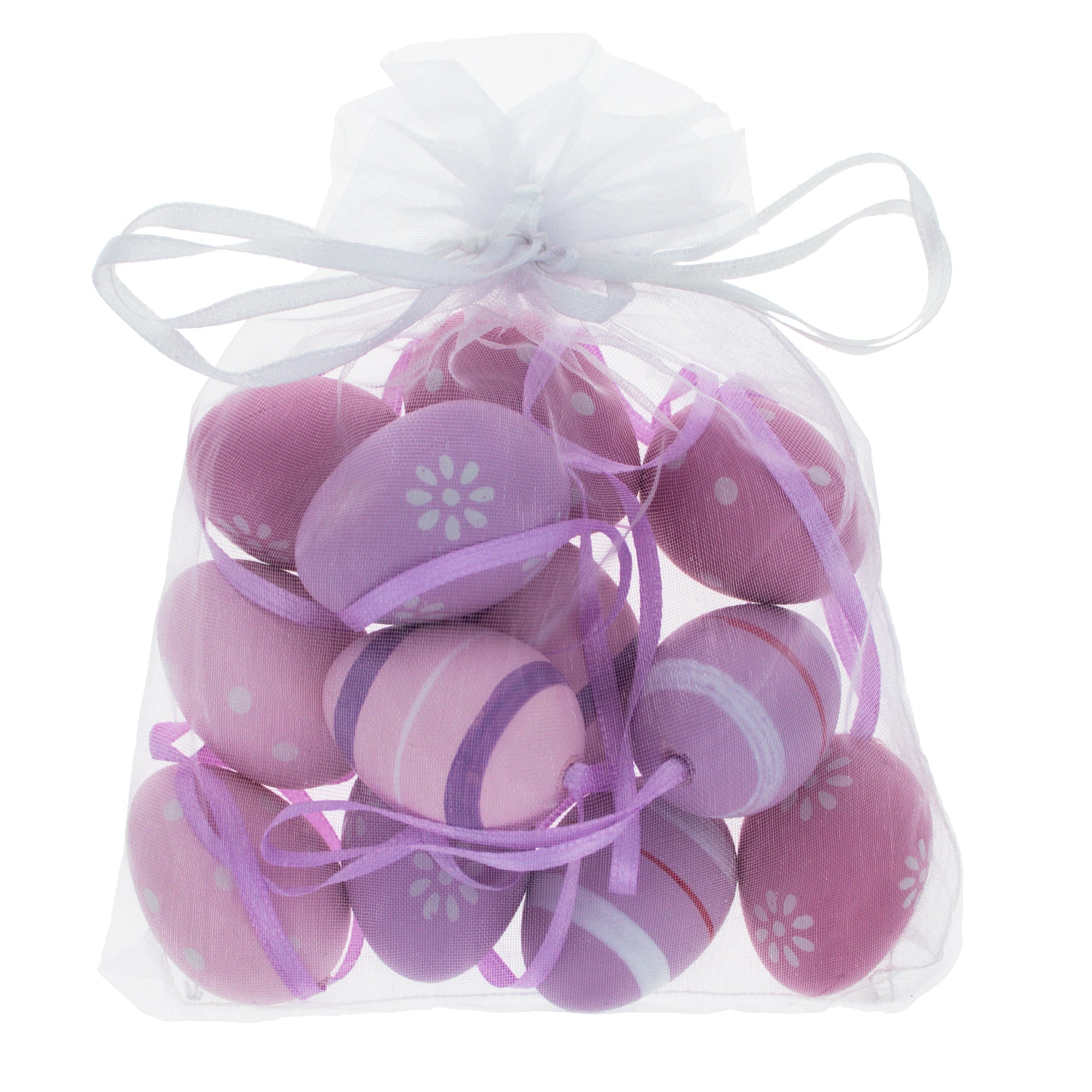 Bag of 12 Miniature Pastel Purple Plastic Easter Egg Ornaments 1.5 Inches Easter Eggs > Ornaments La Vie Bien Bag of 12 Miniature Pastel Purple Plastic Easter Egg Ornaments 1.5 Inches