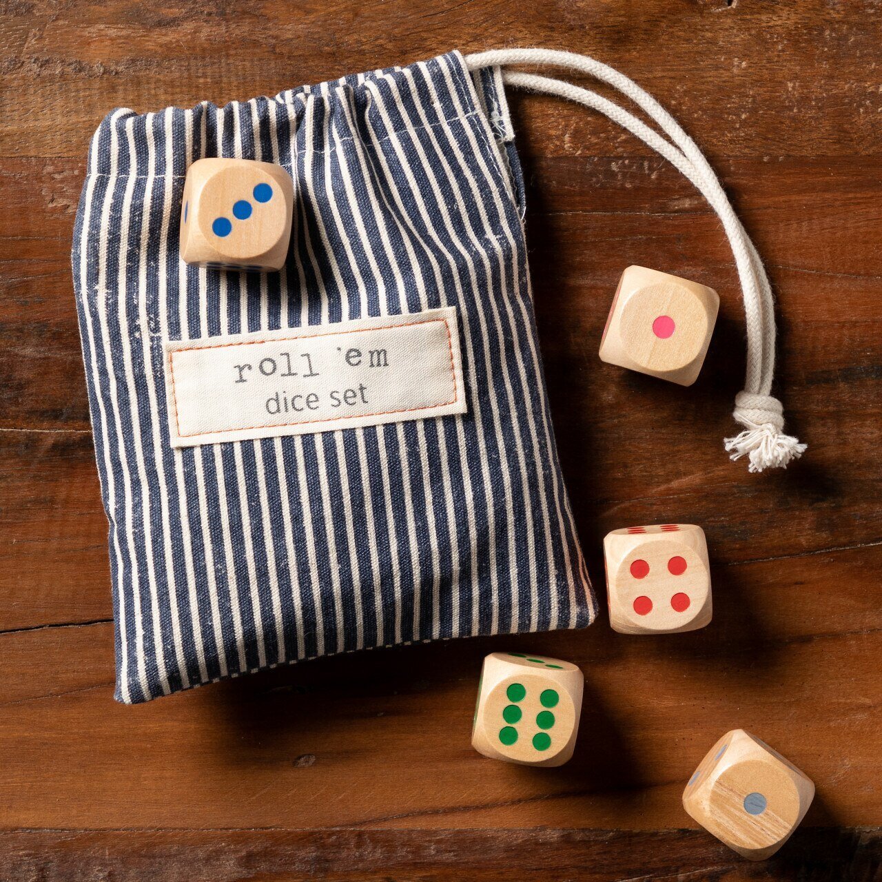 Bagged Game Set - Roll em Dice fun La Vie Bien Bagged Game Set - Roll em Dice