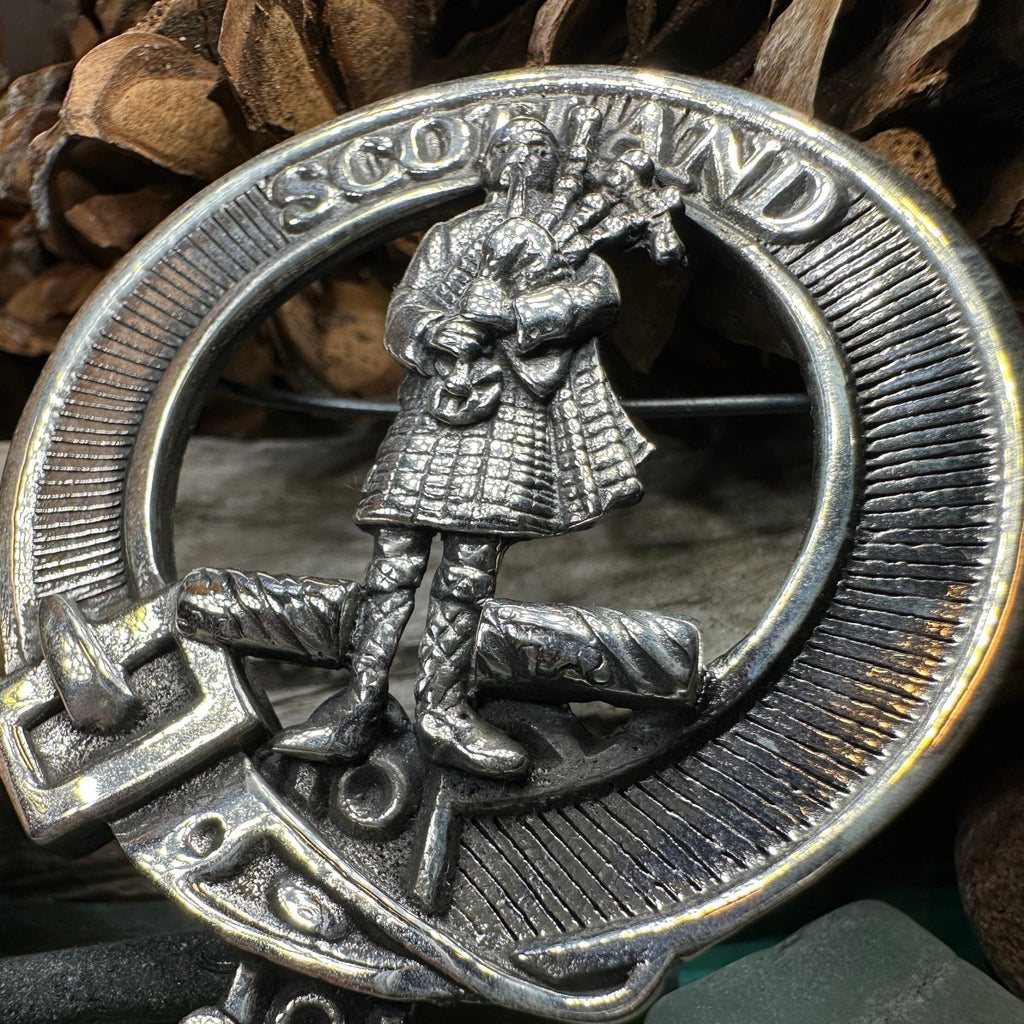Bagpiper Scotland Brooch - Handmade in Scotland Brooch La Vie Bien Bagpiper Scotland Brooch - Handmade in Scotland