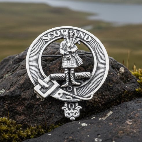 Bagpiper Scotland Brooch - Handmade in Scotland Brooch La Vie Bien Bagpiper Scotland Brooch - Handmade in Scotland