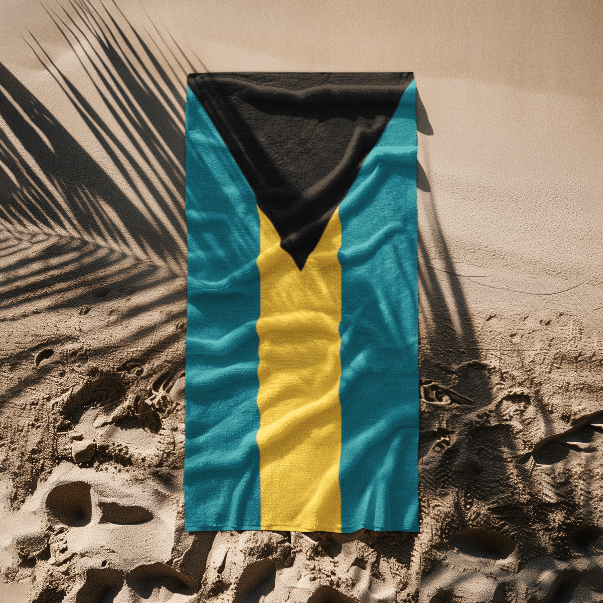 Bahamas Beach Towel | Quality & Long Lasting - 2 Sizes | Bahamian Pride | Gift for Bahamians Home Decor La Vie Bien Bahamas Beach Towel | Quality & Long Lasting - 2 Sizes | Bahamian Pride | Gift for Bahamians