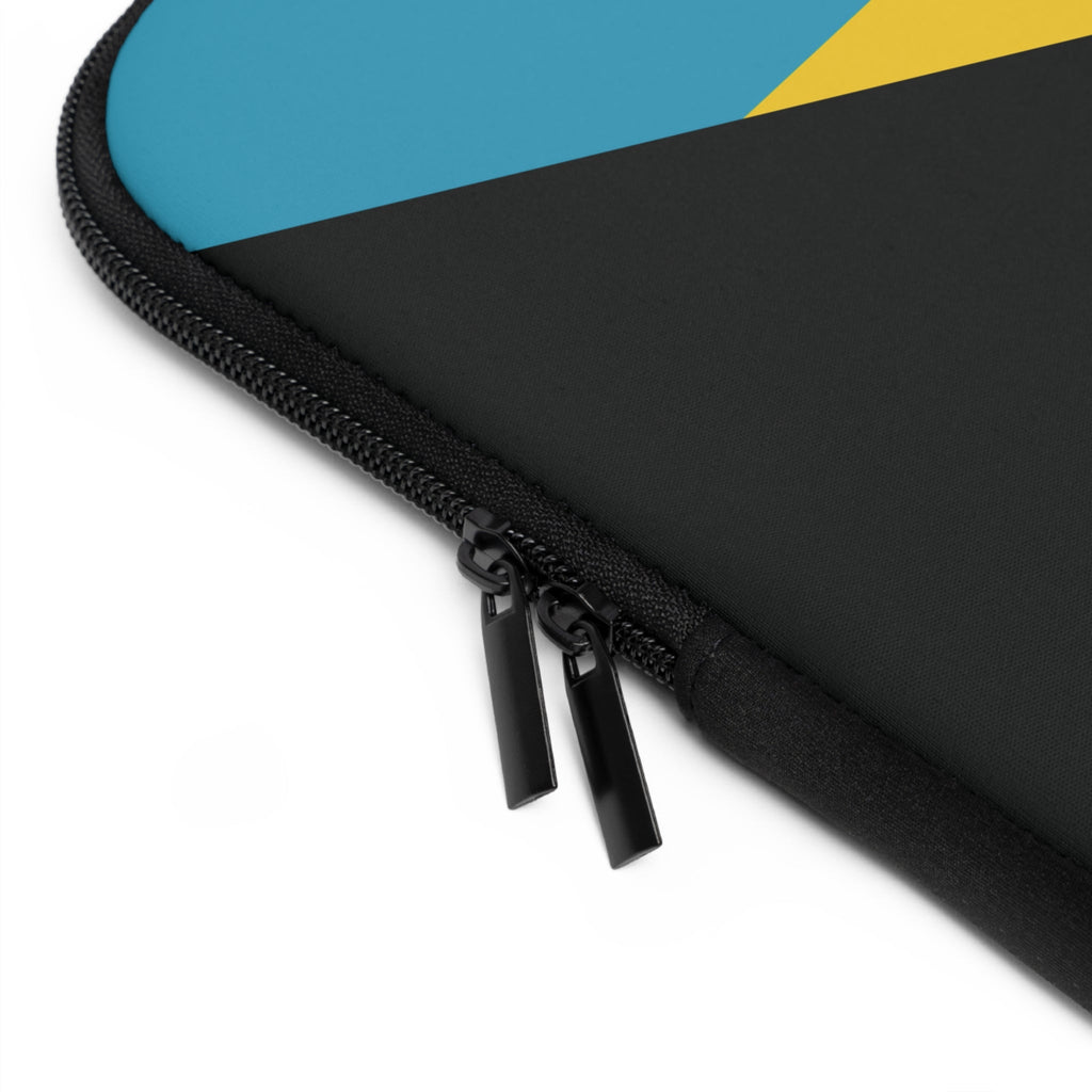 Bahamas Flag Laptop Sleeve Case Laptop Sleeve La Vie Bien Bahamas Flag Laptop Sleeve Case