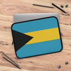 Bahamas Flag Laptop Sleeve Case Laptop Sleeve La Vie Bien Bahamas Flag Laptop Sleeve Case