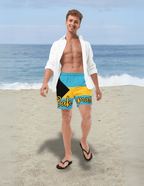Bahamas Flag Recycled Swim Trunks All - Over Print Recycled Swim Trunks La Vie Bien Bahamas Flag Recycled Swim Trunks