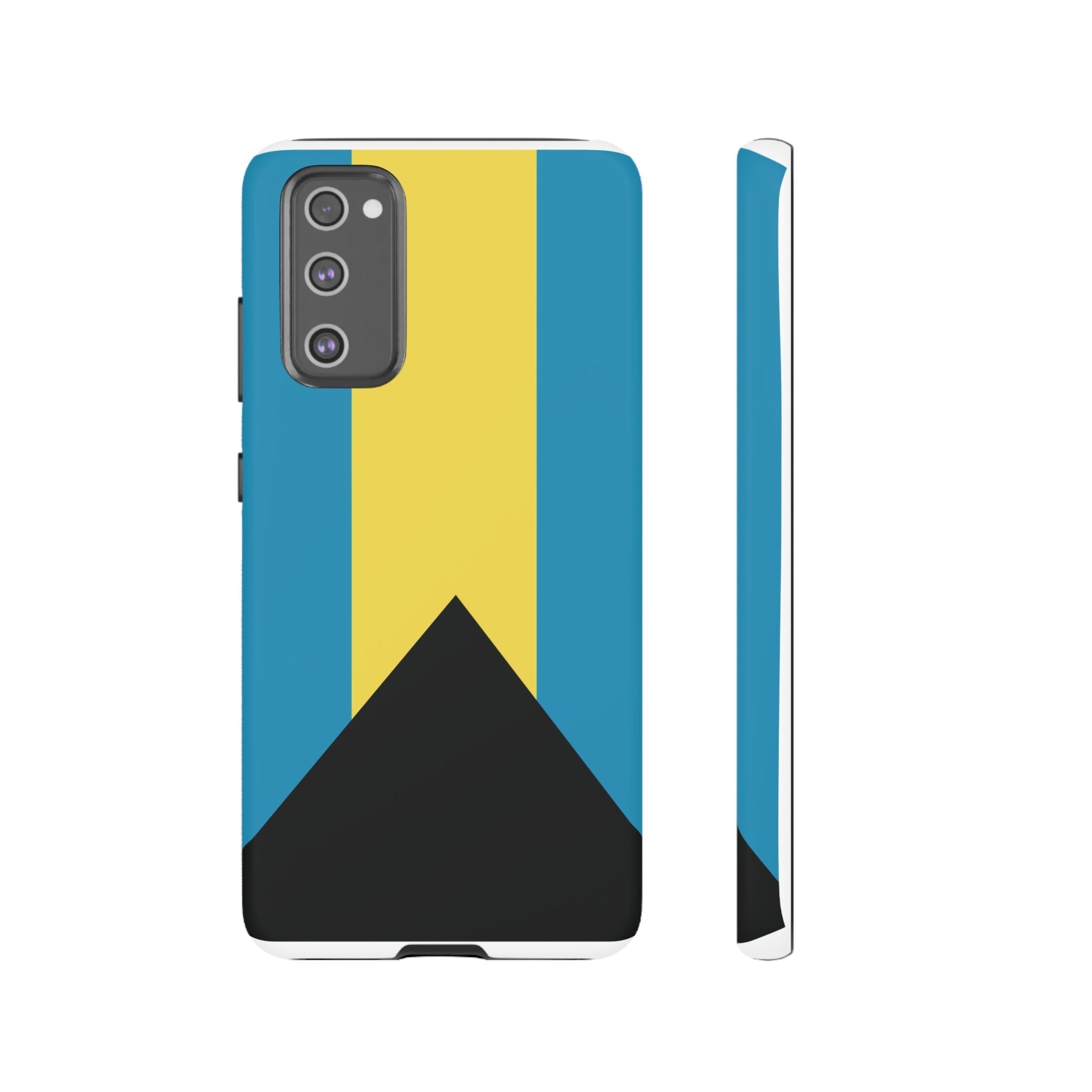 Bahamas Flag Tough Phone Case Tough Case La Vie Bien Bahamas Flag Tough Phone Case