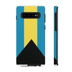 Bahamas Flag Tough Phone Case Tough Case La Vie Bien Bahamas Flag Tough Phone Case