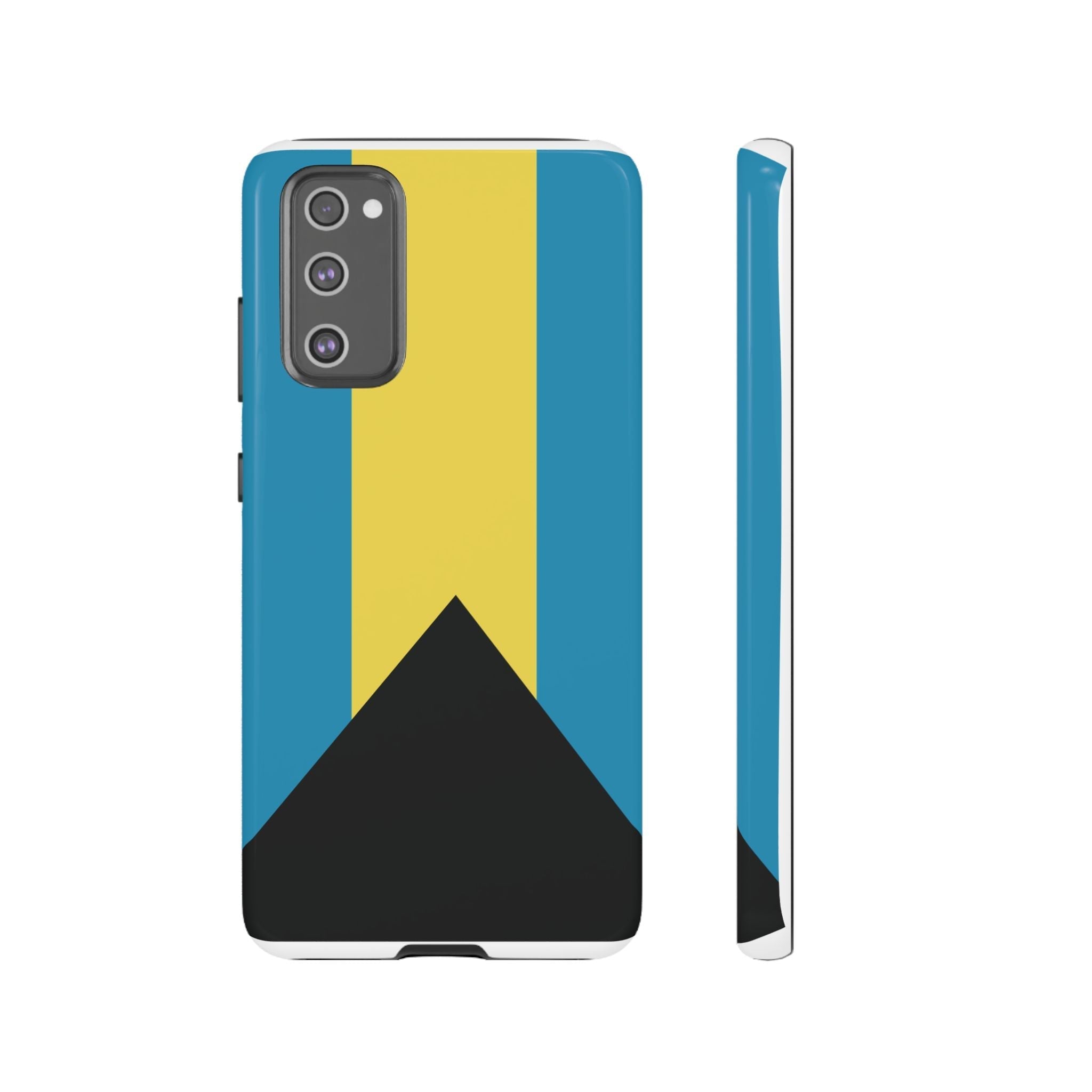 Bahamas Flag Tough Phone Case Tough Case La Vie Bien Bahamas Flag Tough Phone Case