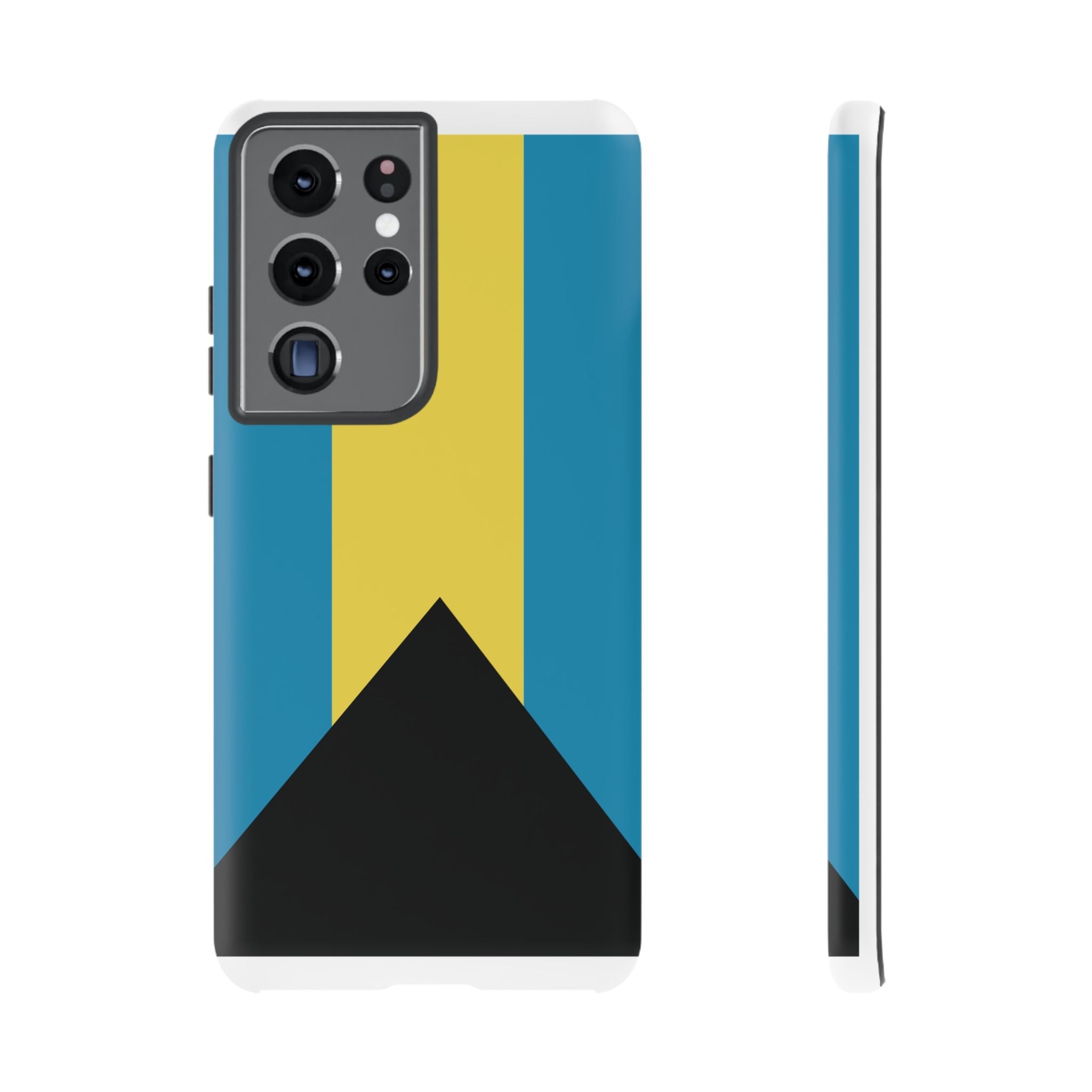 Bahamas Flag Tough Phone Case Tough Case La Vie Bien Bahamas Flag Tough Phone Case