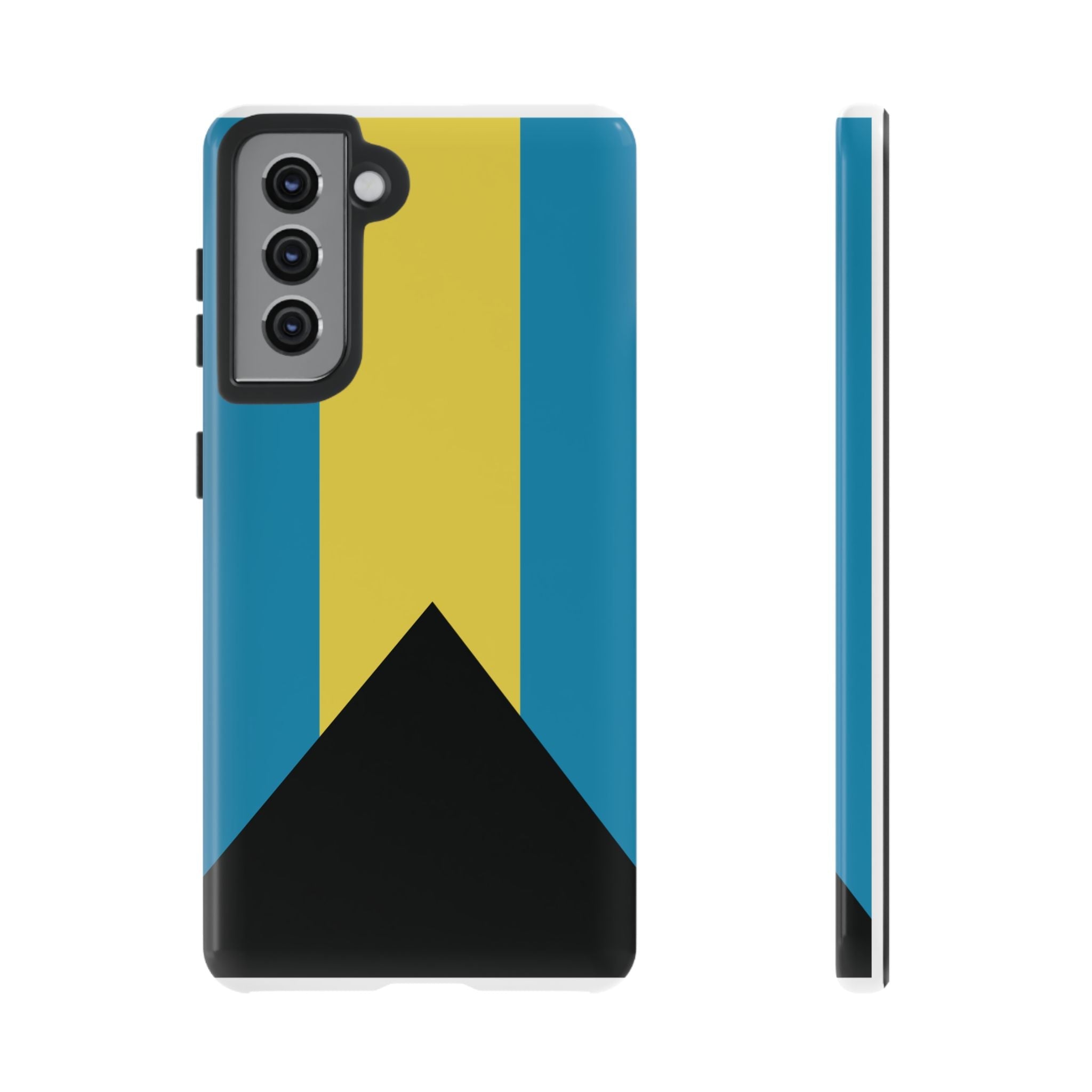 Bahamas Flag Tough Phone Case Tough Case La Vie Bien Bahamas Flag Tough Phone Case