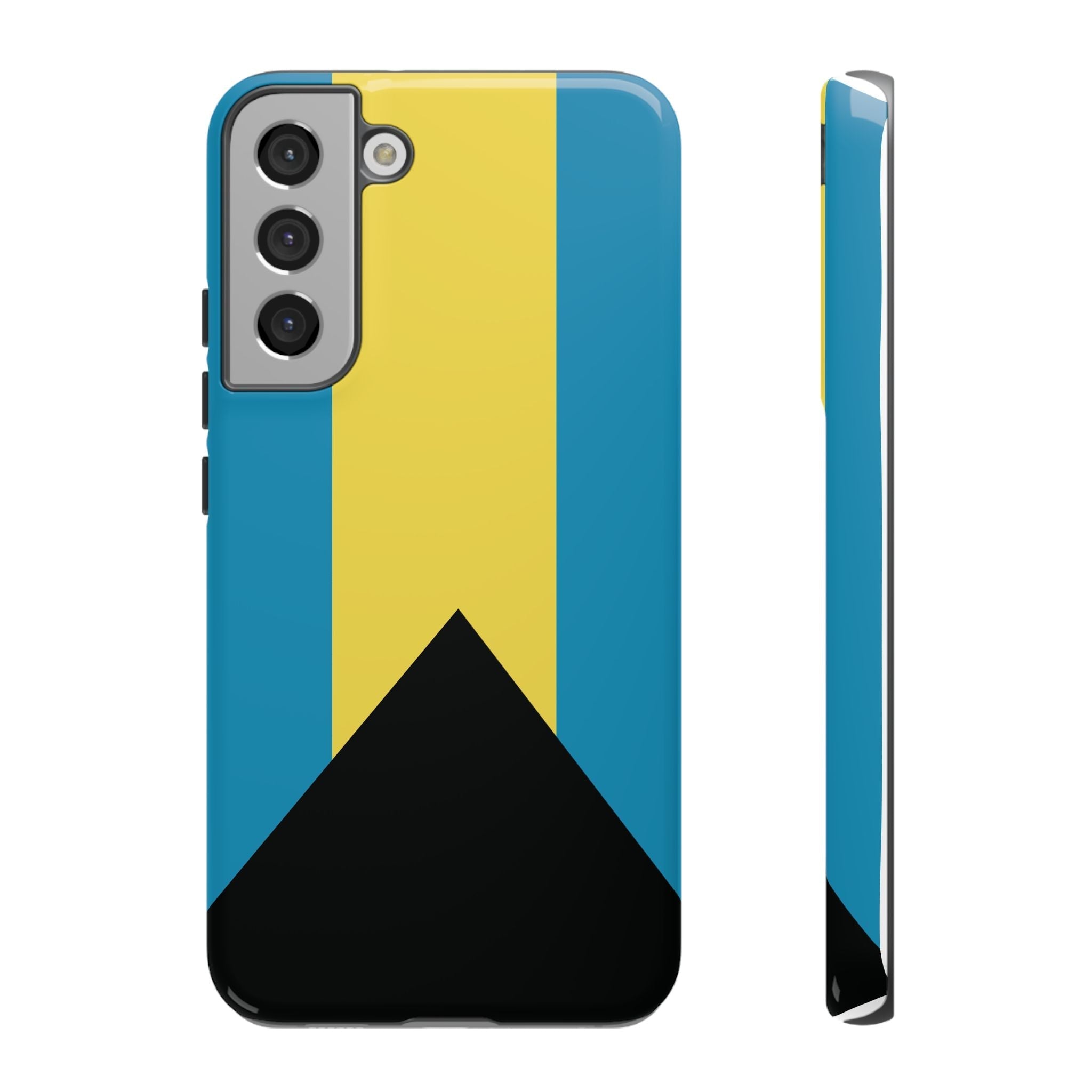 Bahamas Flag Tough Phone Case Tough Case La Vie Bien Bahamas Flag Tough Phone Case