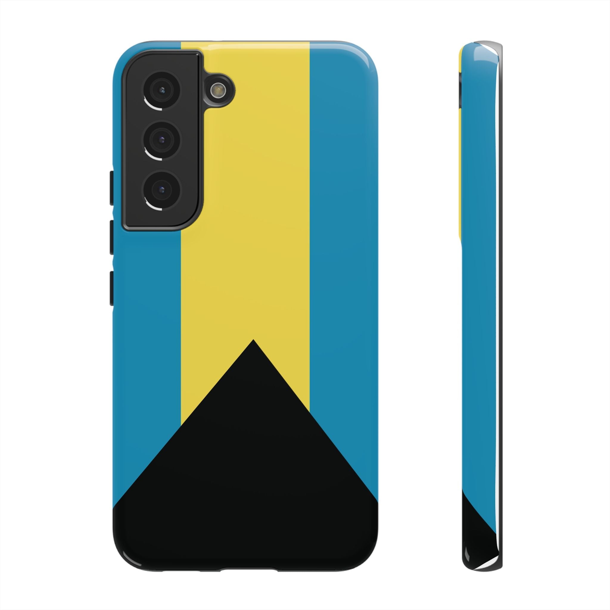 Bahamas Flag Tough Phone Case Tough Case La Vie Bien Bahamas Flag Tough Phone Case