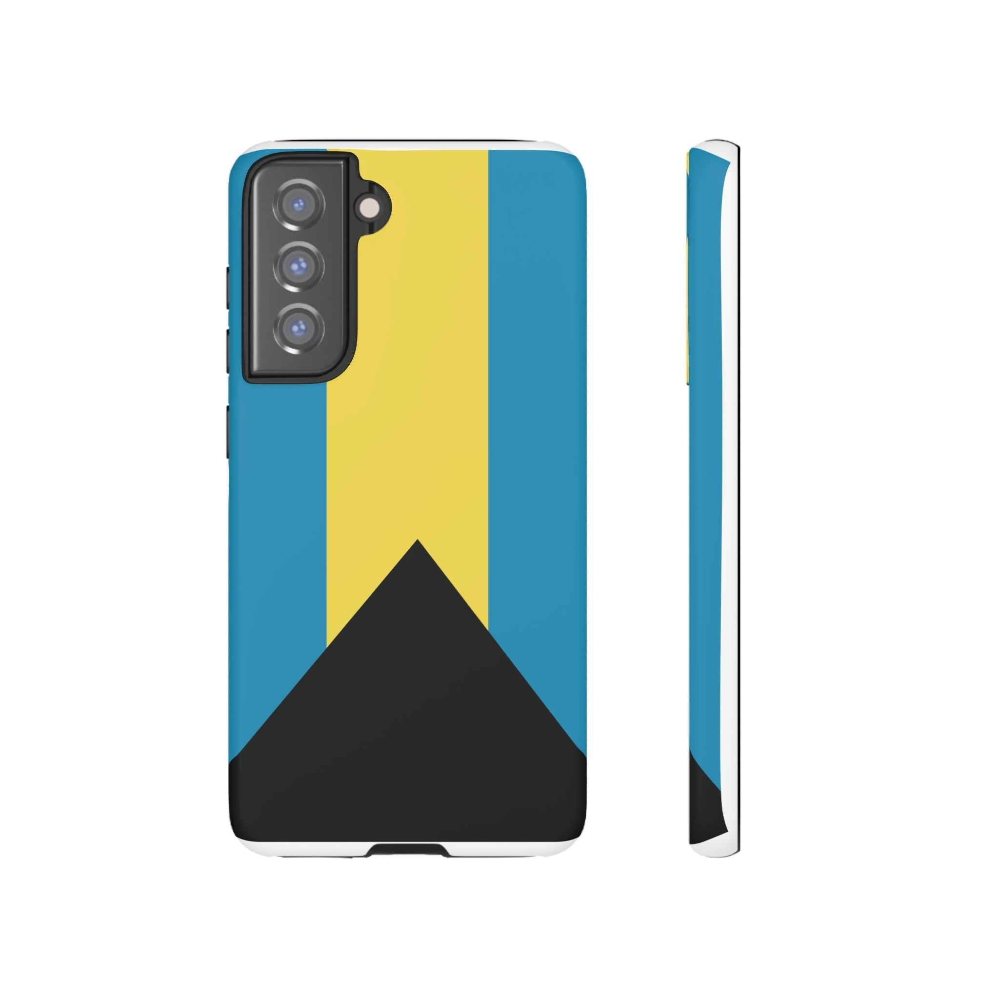 Bahamas Flag Tough Phone Case Tough Case La Vie Bien Bahamas Flag Tough Phone Case