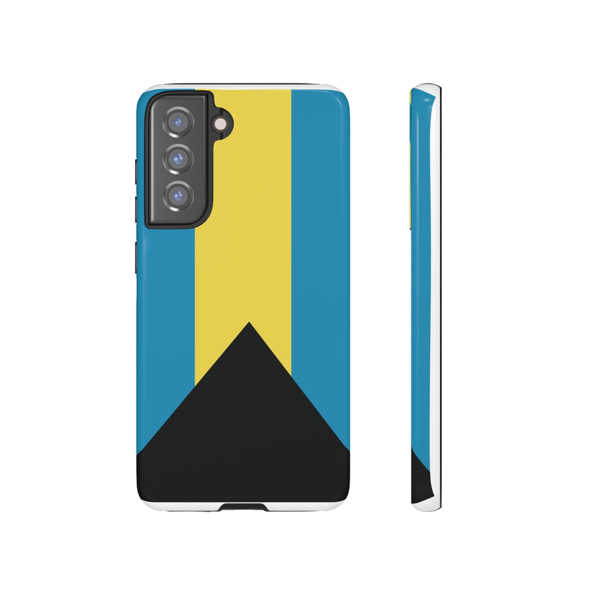 Bahamas Flag Tough Phone Case Tough Case La Vie Bien Bahamas Flag Tough Phone Case