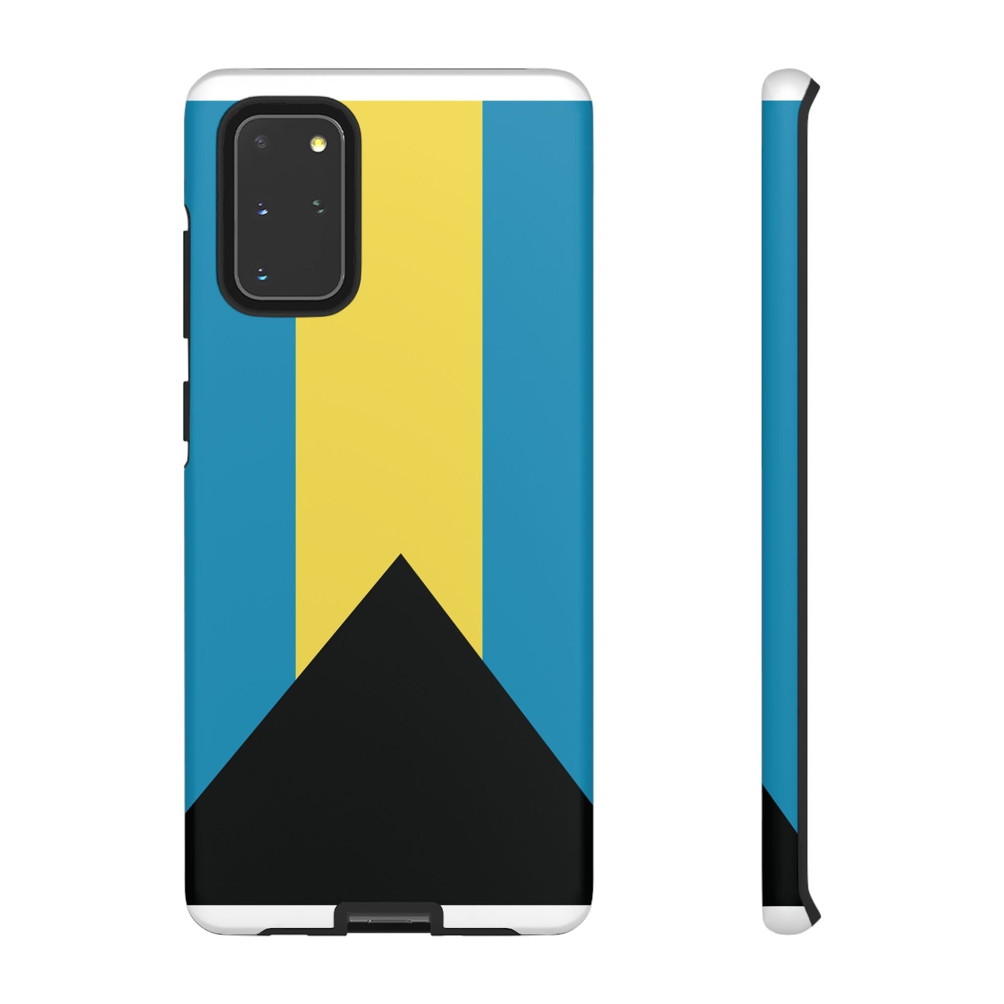 Bahamas Flag Tough Phone Case Tough Case La Vie Bien Bahamas Flag Tough Phone Case