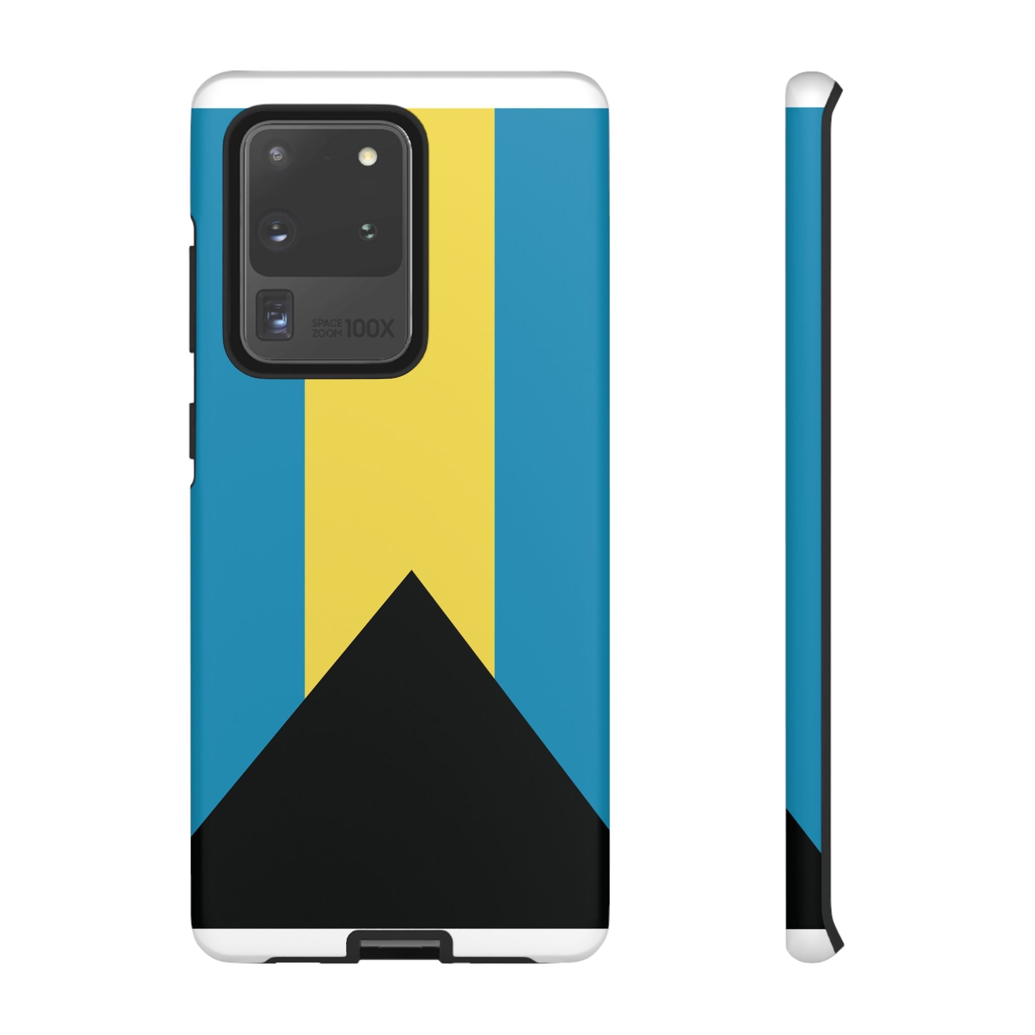 Bahamas Flag Tough Phone Case Tough Case La Vie Bien Bahamas Flag Tough Phone Case