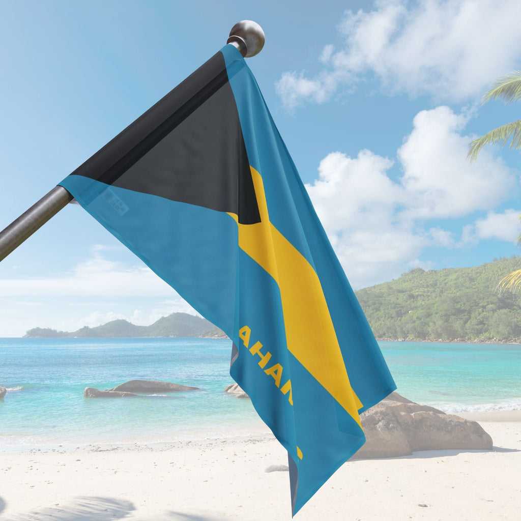 Bahamas Flag Wall Art Flag La Vie Bien Bahamas Flag Wall Art