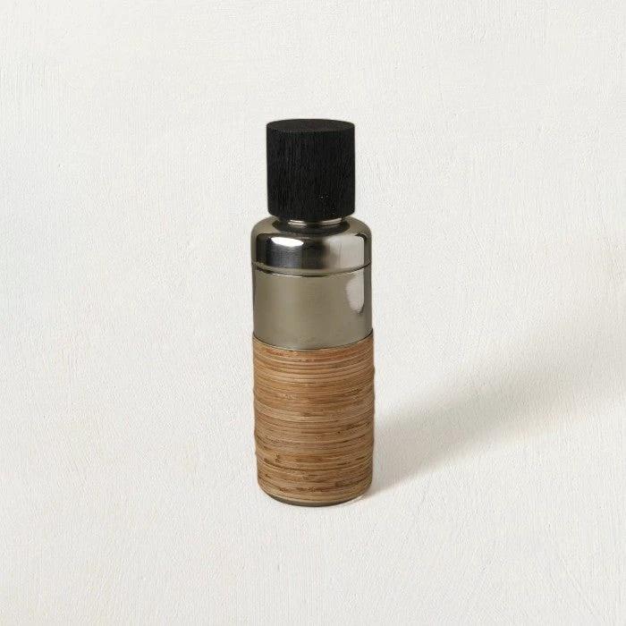 Bailey Rattan Cocktail Shaker by White Cliff Studio