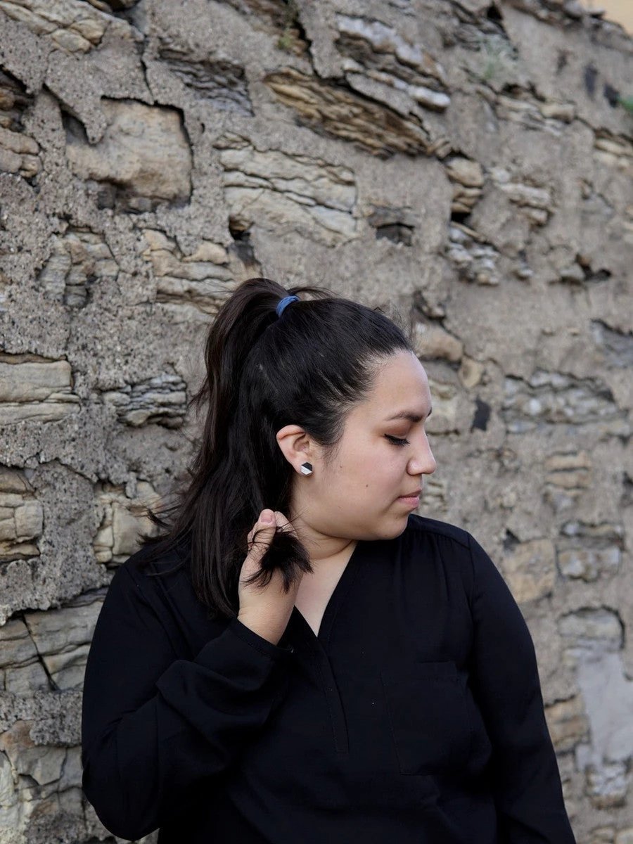Balanced Geometry Stud Earrings