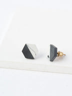 Balanced Geometry Stud Earrings