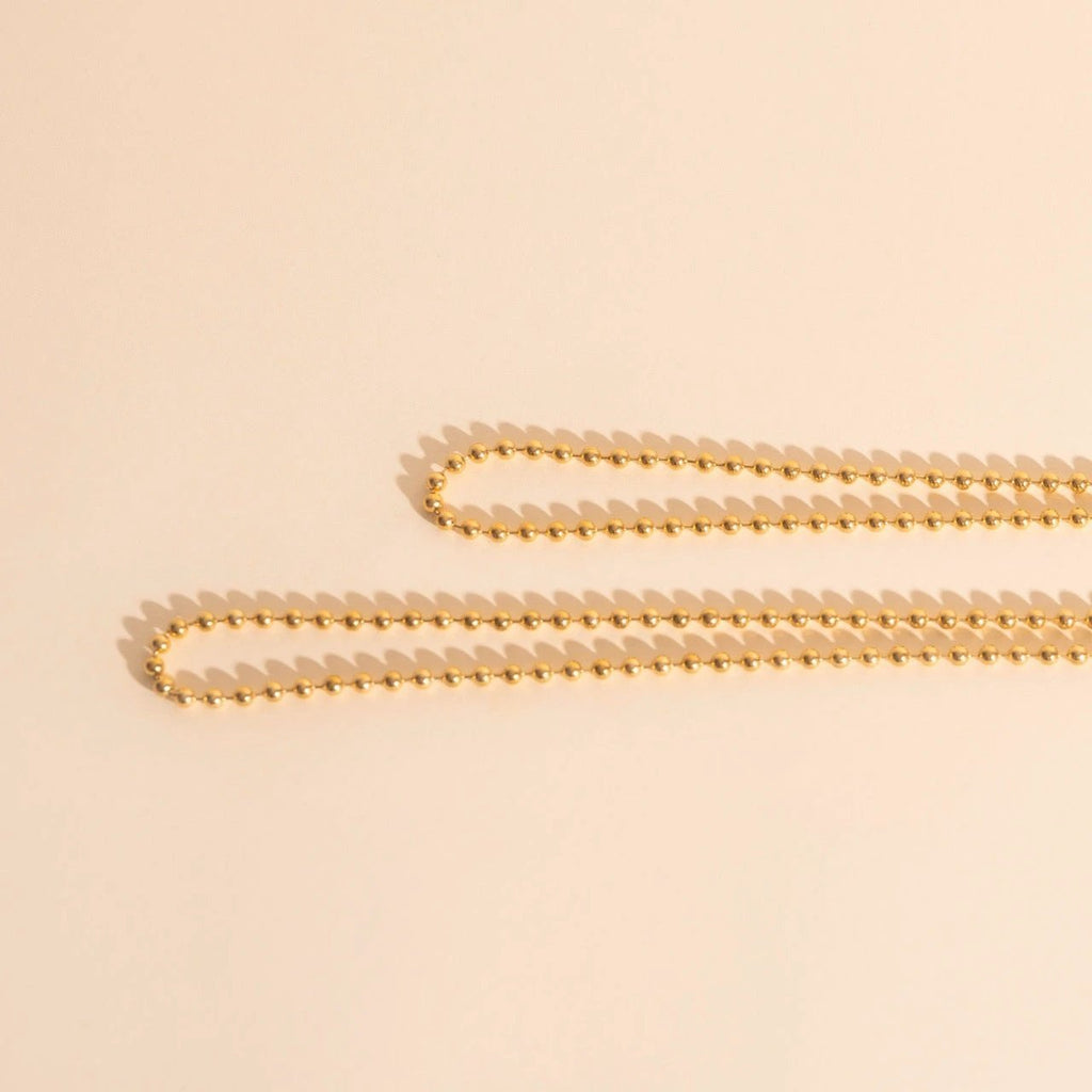 Ball Chain Necklace by Oh Clementine