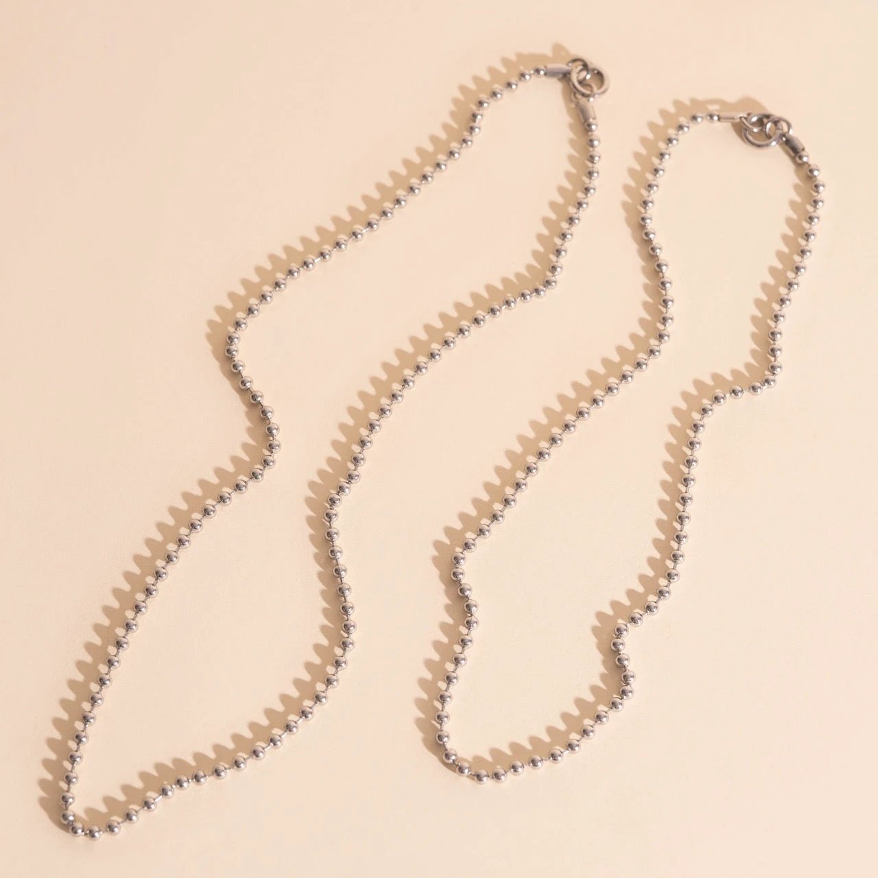 Ball Chain Necklace by Oh Clementine