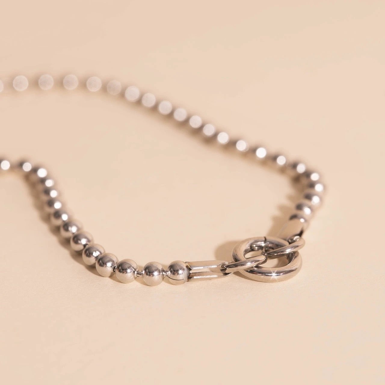 Ball Chain Necklace by Oh Clementine