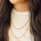 Ball Chain Necklace by Oh Clementine