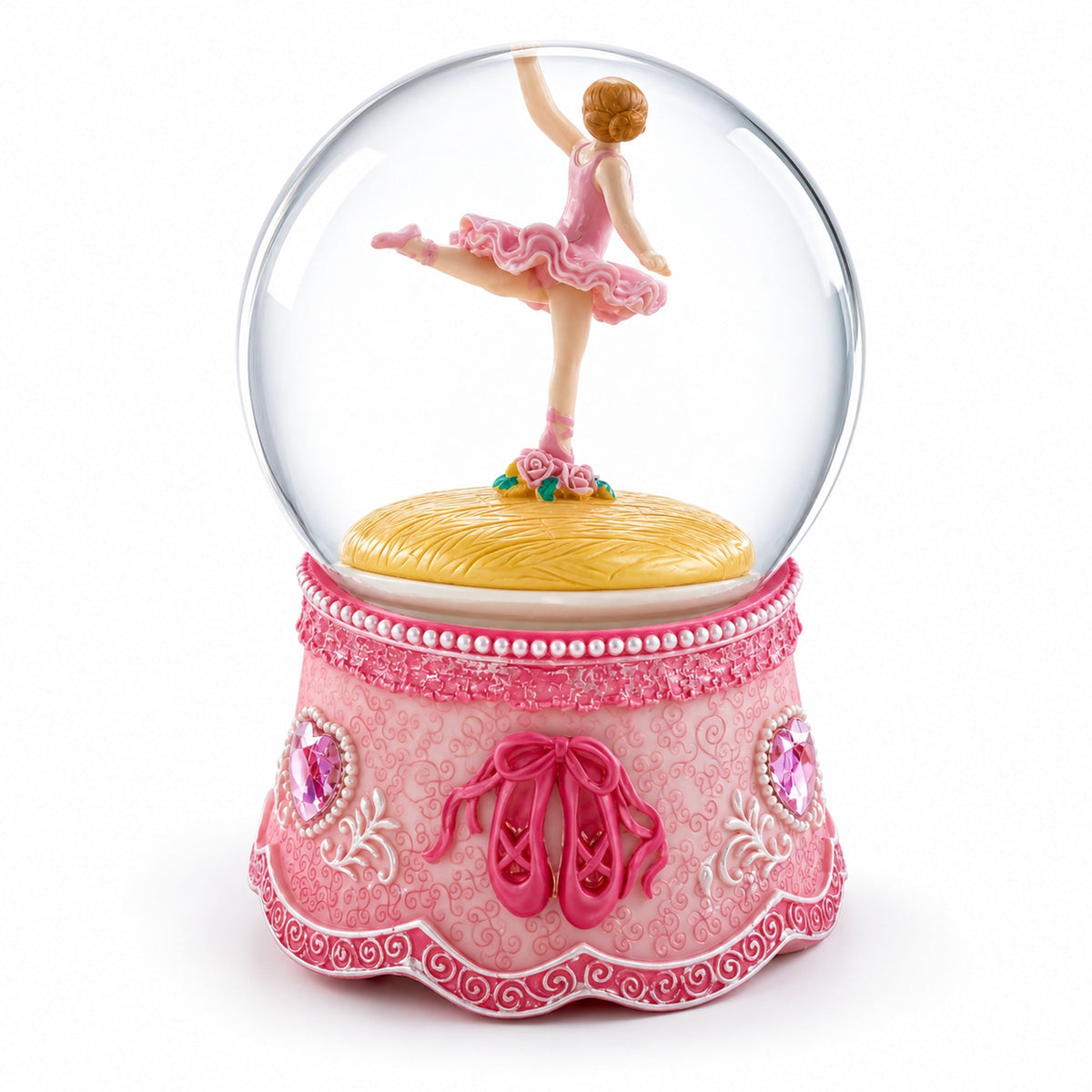 Ballerina in Spin Musical Water Snow Globe Snow Globes > Ballet La Vie Bien Ballerina in Spin Musical Water Snow Globe