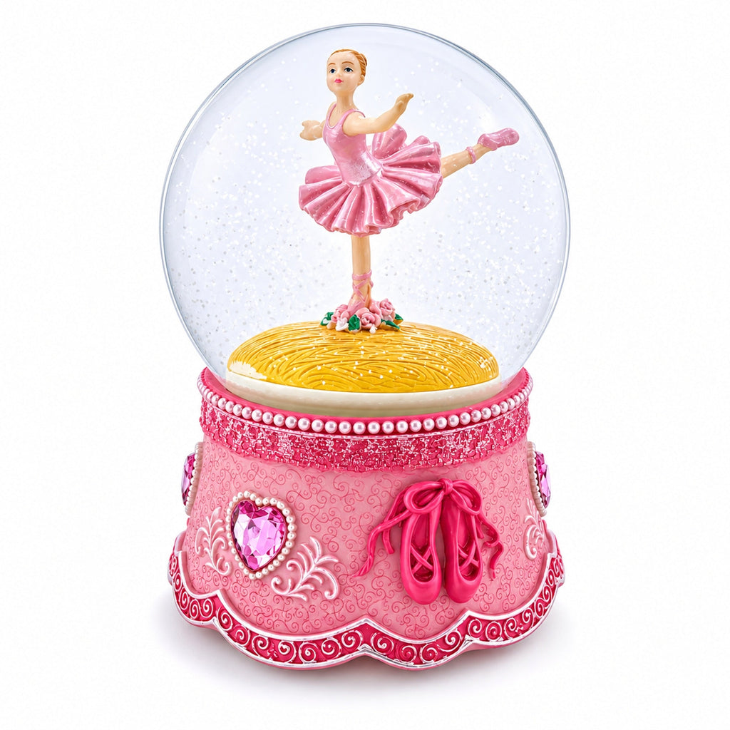 Ballerina in Spin Musical Water Snow Globe Snow Globes > Ballet La Vie Bien Ballerina in Spin Musical Water Snow Globe