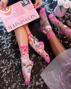 Balletcore Sheer Crew Sock by Sock Candy