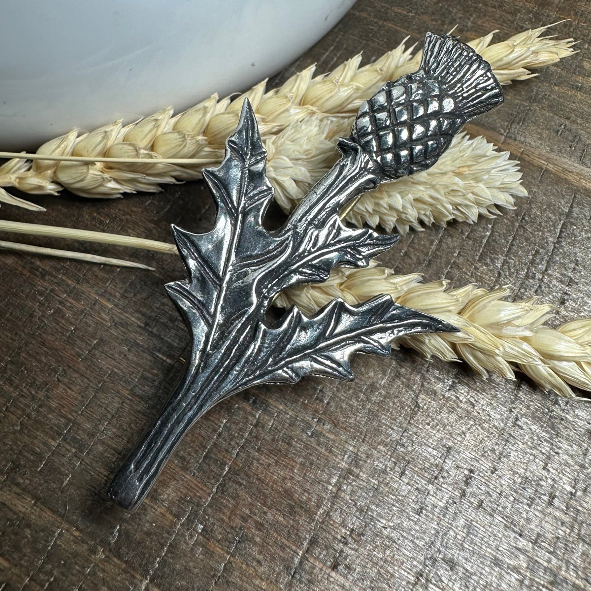 Balmoral Scottish Thistle Kilt Pin - Handmade in Scotland Kilt Pin La Vie Bien Balmoral Scottish Thistle Kilt Pin - Handmade in Scotland