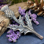 Balmoral Scottish Thistle Kilt Pin - Handmade in Scotland Kilt Pin La Vie Bien Balmoral Scottish Thistle Kilt Pin - Handmade in Scotland