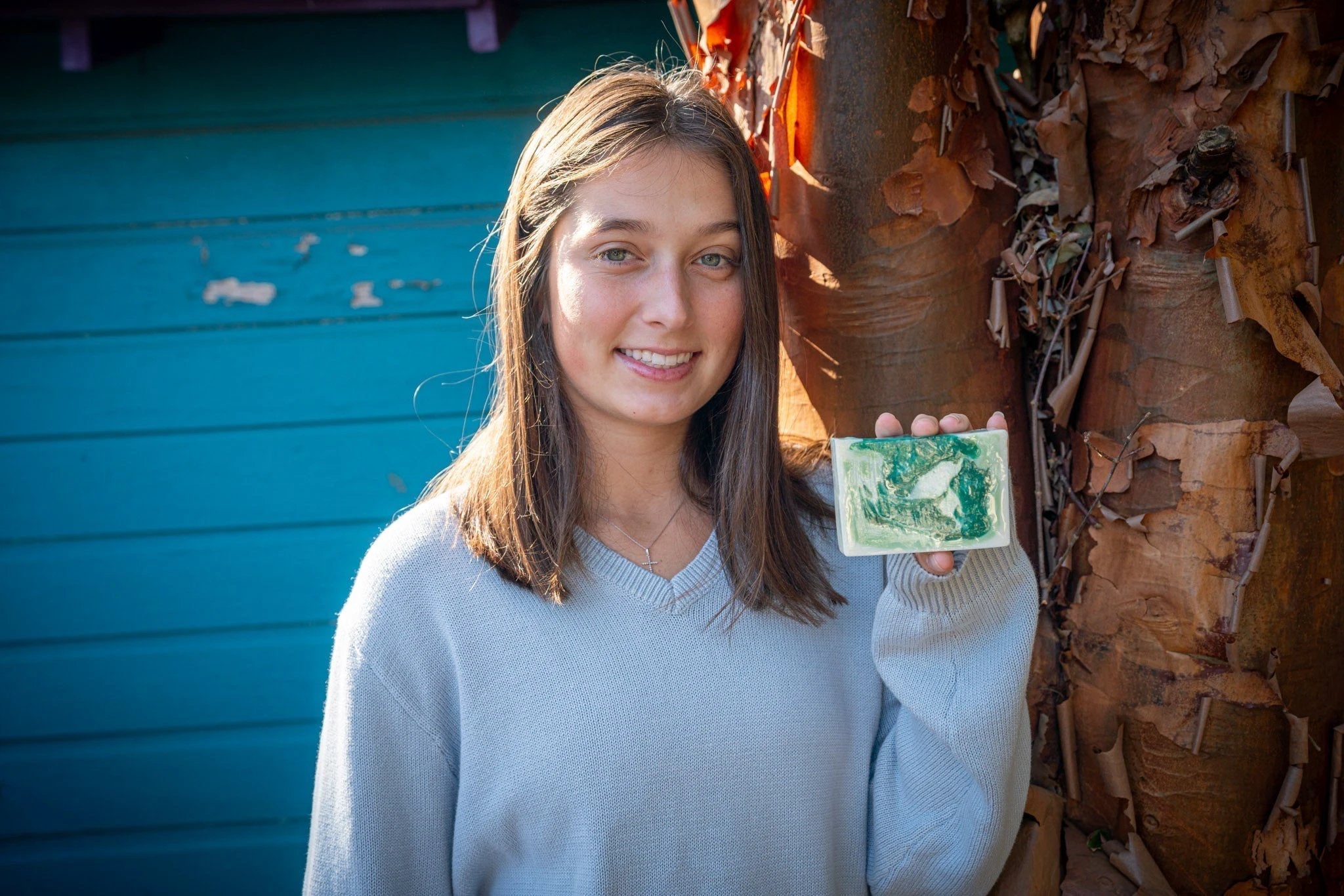 BALSAM GOATS MILK SOAP SLICE 5 oz by Essential Journeys