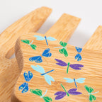 Bamboo Bear Claw Salad Serving Set Serveware La Vie Bien Bamboo Bear Claw Salad Serving Set