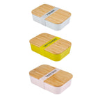 Bamboo Lunch Box 3 Pack for Meal Prep Lunch Box La Vie Bien Bamboo Lunch Box 3 Pack for Meal Prep