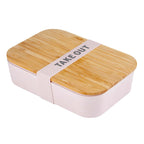 Bamboo Lunch Box 3 Pack for Meal Prep Lunch Box La Vie Bien Bamboo Lunch Box 3 Pack for Meal Prep