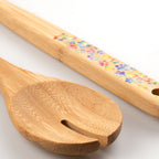 Bamboo Serving Spoon Set - Set of 2 Serveware La Vie Bien Bamboo Serving Spoon Set - Set of 2